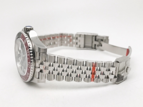 GMT II 126710 Jub 904L SS/SS Blk GMF V6 SH3285-2