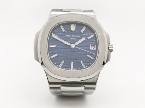 Nautilus Jumbo 5711 40th SS/SS Green/Stk BBF DD324