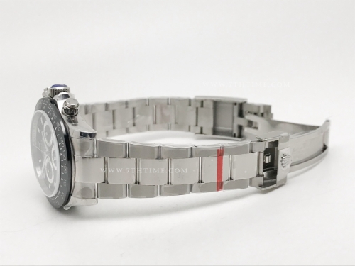 Daytona 116500 CER SS/SS Black BPF A7750