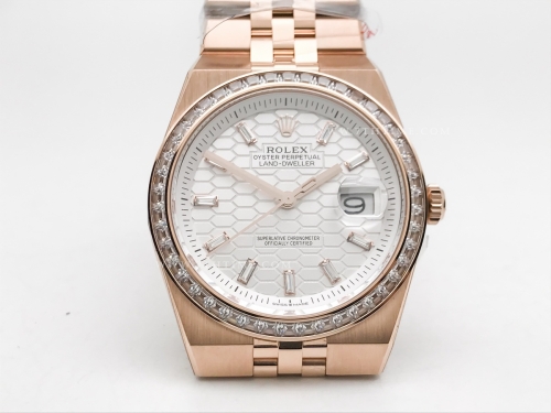 Land Dweller 40mm Wt Dia RG/RG Wht/Dia YYF A7135