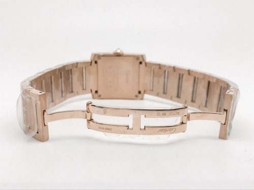 Ladies Tank Francaise Med Dia RG/RG Sil 8848F Sw Qtz