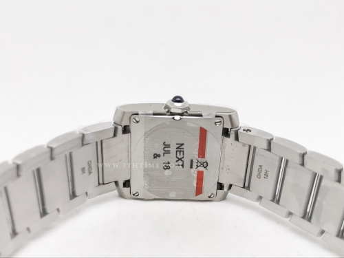 Ladies Tank Francaise Sml Dia SS/SS Sil 8848F Sw Qtz