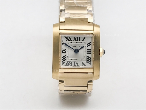 Ladies Tank Francaise Sml YG/YG Sil 8848F Sw Qtz