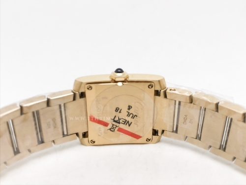 Ladies Tank Francaise Sml YG/YG Sil 8848F Sw Qtz