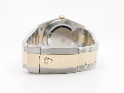 DJ2 41mm 126333 Oys Flt 904L YG/SS Gold/Stk EWE A3235