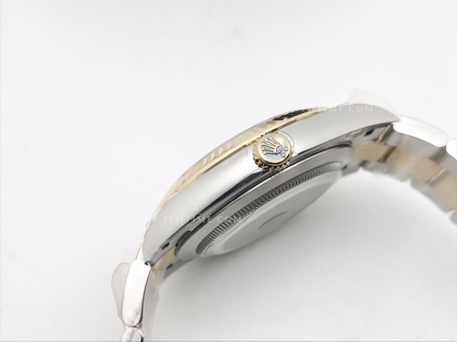 DJ2 41mm 126333 Oys Flt 904L YG/SS Sil/Stk EWE A3235