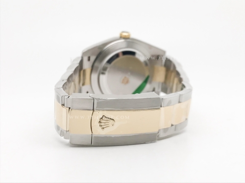 DJ2 41mm 126333 Oys Flt 904L YG/SS Sil/Stk EWE A3235