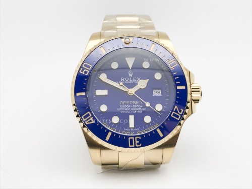 Deep Sea Dweller 136668L Wt 904 YG/YG Blue CYF A3235