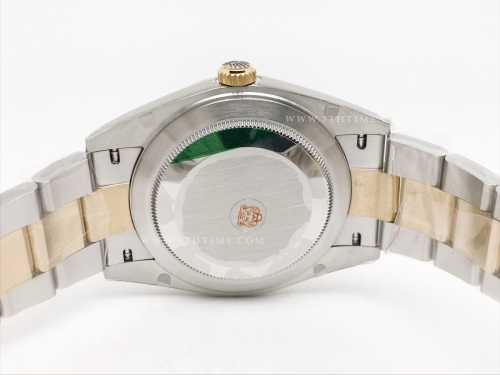 DJ2 41mm 126333 Oys Flt 904L YG/SS Blk/Stk EWE A3235