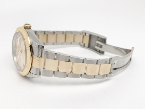 DJ2 41mm 126333 Oys Flt 904L YG/SS HC-G/Stk EWE A3235