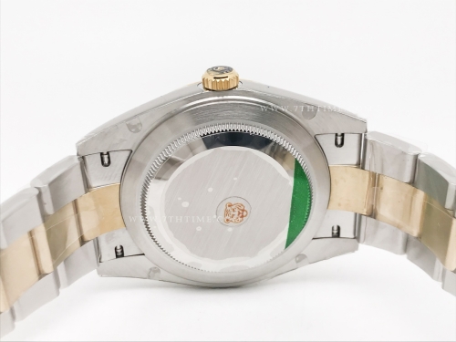 DJ2 41mm 126333 Oys Flt 904L YG/SS HC-G/Stk EWE A3235