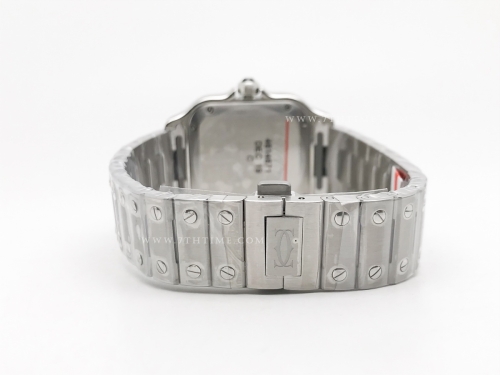 Santos De Cartier Mens Mid SS/SS G-Blue BVF MY9039