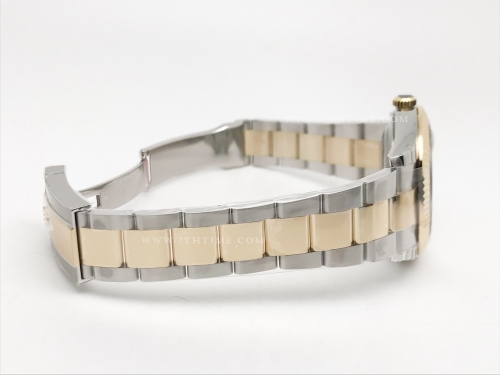 DJ2 41mm 126333 Oys Flt 904L YG/SS Gold/Dia EWE A3235