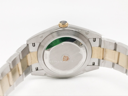 DJ2 41mm 126333 Oys Flt 904L YG/SS Blk/Dia EWE A3235