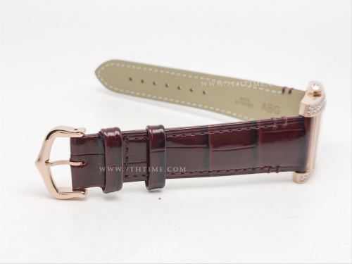 Ladies Tank Francaise Med Dia RG/LE Sil 8848F Sw Qtz