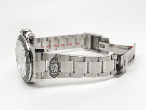 Daytona 126500 CER SS/SS White 904L Clean SH4131