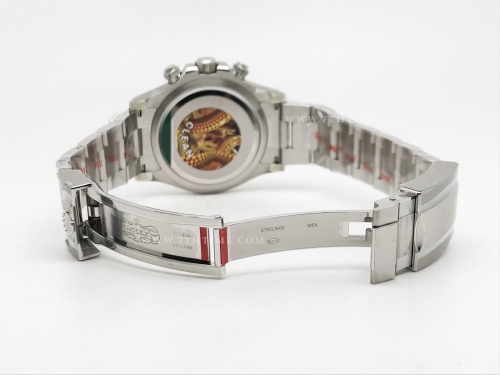 Daytona 126500 CER SS/SS White 904L Clean SH4131