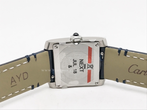 Ladies Tank Francaise Sml Dia SS/LE Sil 8848F Sw Qtz