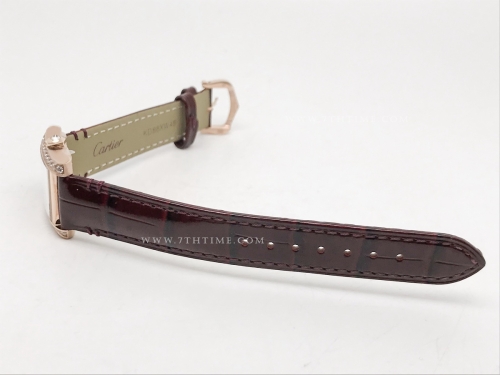 Ladies Tank Francaise Sml Dia RG/LE Sil 8848F Sw Qtz