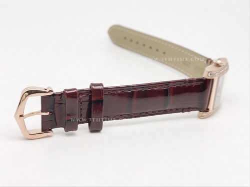 Ladies Tank Francaise Sml Dia RG/LE Sil 8848F Sw Qtz