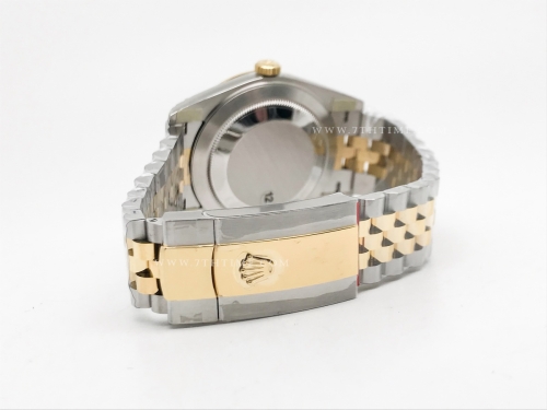 DJ2 41mm Jub Flt 904L YG/SS Silv/Stk VSF VS3235