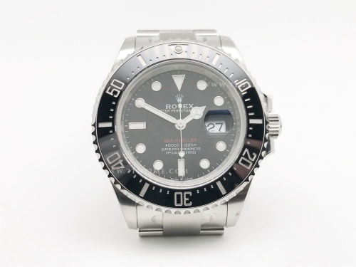 Seadweller 126600 43mm 904L SS/SS Blk Clean VR3235