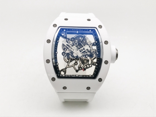 RM055 Bubba Watson V3 Wht CER/RU Skele ZF RMUL2