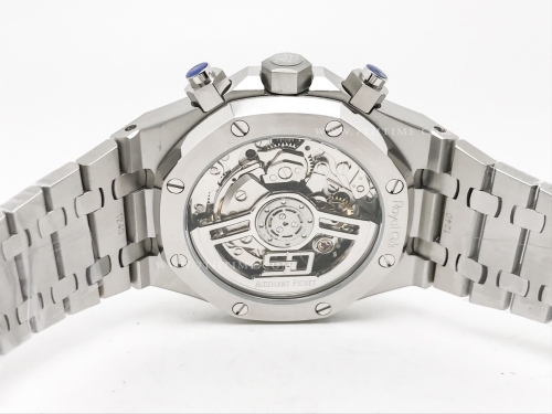 Royal Oak Chrono 26240ST SS/SS Blue/Stk BF A7750 Mod