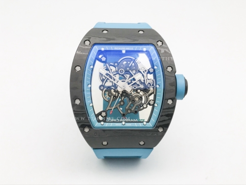 RM055 Bubba Watson V3 Blue NTPT/RU Blue Skele ZF RMUL2