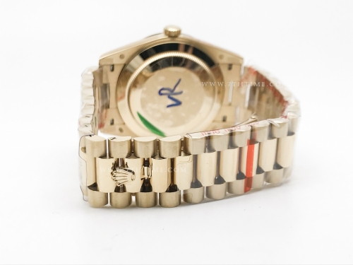 DayDate 40mm 904L Flt YG/YG M-Wht/Dia GMF VR3255