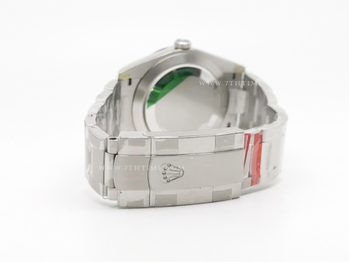 Oyster Pert 41mm 124300 Oys SS/SS T-Blue VSF V2 VS3230