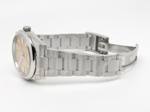 Oyster Pert 41mm 124300 Oys SS/SS Yelw VSF V2 VS3230