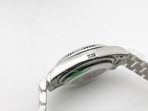 DayDate 36mm Wt 904L Flt SS/SS I-Blue/Rm/St QF VR3255