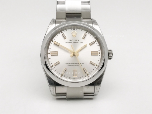 Oyster Pert 36mm 904 126000 SS/SS Silv VSF V2 VS3230