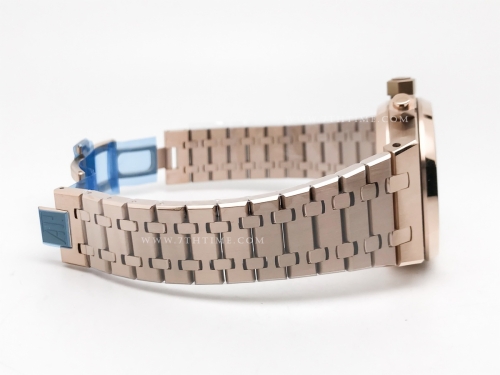 Royal Oak Chrono 26331 RG/RG Blk/Gold BF A7750 Mod