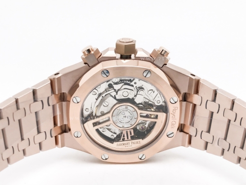 Royal Oak Chrono 26331 RG/RG Blk/Gold BF A7750 Mod