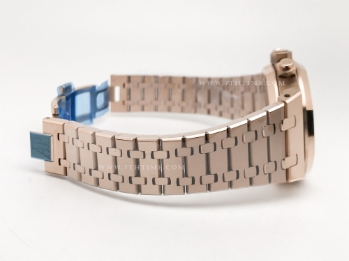 Royal Oak Chrono 26331 RG/RG Brn/Gold BF A7750 Mod