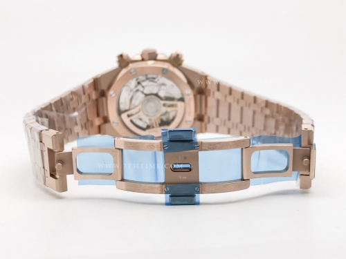 Royal Oak Chrono 26331 RG/RG Brn/Gold BF A7750 Mod