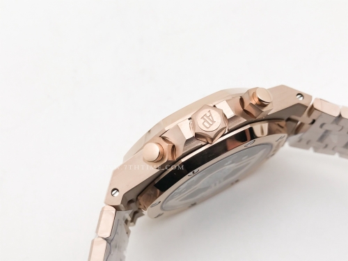 Royal Oak Chrono 26240OR RG/RG Blue/Gold BF A7750 Mod