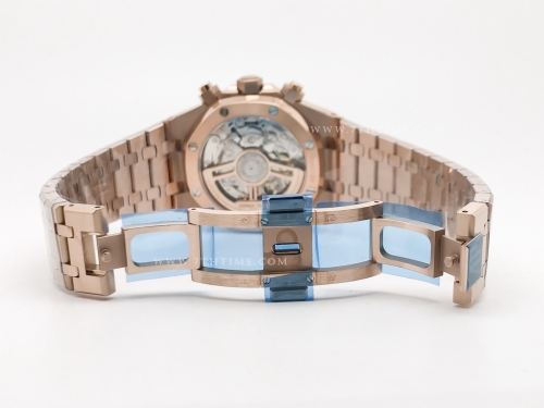 Royal Oak Chrono 26240OR RG/RG Blue/Gold BF A7750 Mod