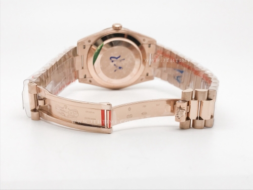 DayDate 40mm 904L Flt RG/RG S-RG/Stk GMF VR3255