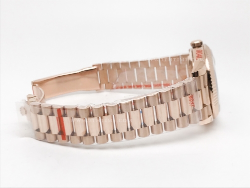 DayDate 40mm 904L Flt RG/RG G-Brn/Stk GMF VR3255