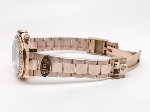 Daytona 126505 RG/RG Wt Blk/Wht 904L QF V6 SH4131