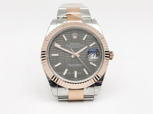 DJ2 41mm 126331 Oys Flt 904L RG/SS HC-G/Stk EWE A3235