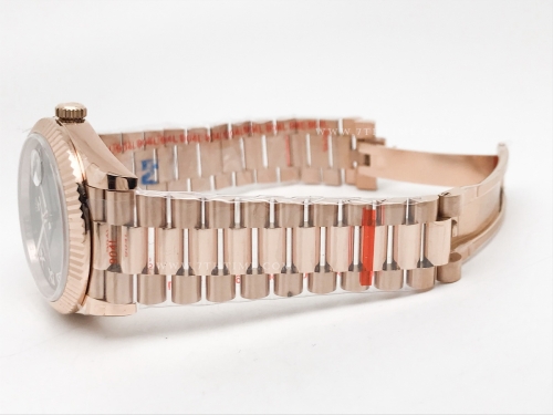 DayDate 40mm 904L Flt RG/RG Brn/Rm GMF VR3255