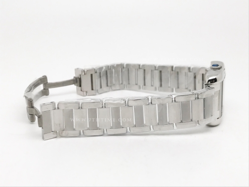 Ladies Cartier Tank Francaise SS/SS Wht/Rm K11 Sw Qt