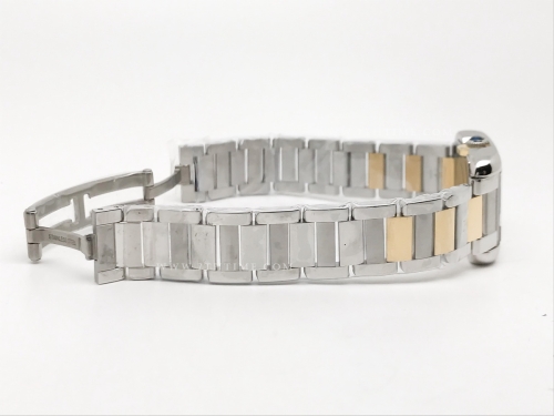 Ladies Cartier Tank Francaise YG/SS Wht/Rm K11 Sw Qt