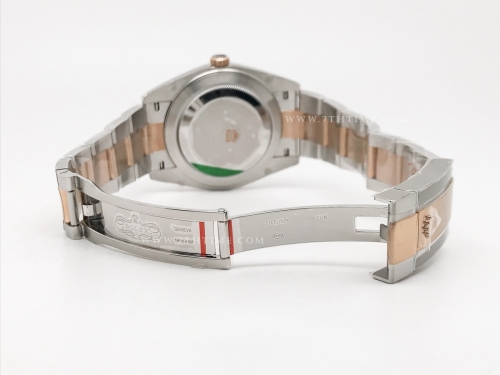 DJ2 41mm 126331 Oys Flt 904L RG/SS Brn/Dia EWE A3235