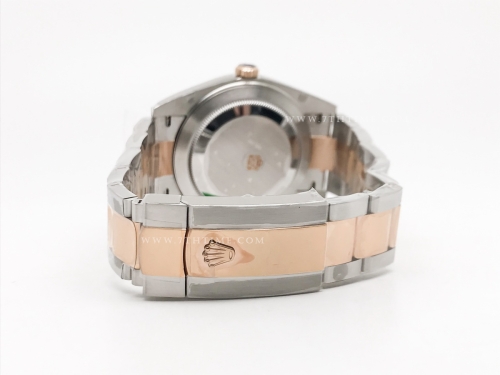 DJ2 41mm 126331 Oys Flt 904L RG/SS Brn/Dia EWE A3235