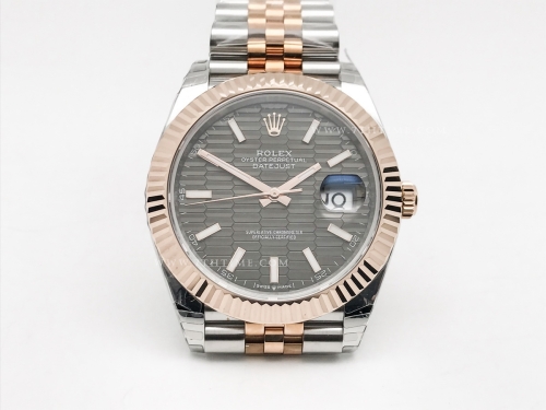 DJ2 41mm 126331 Jub Flt 904L RG/SS HC-G/Stk EWE A3235